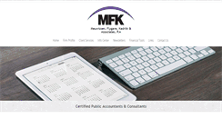 Desktop Screenshot of mfkcpa.com